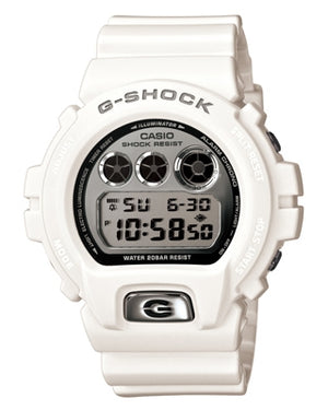 CASIO G-SHOCK DAY-DATE WHITE DIGITAL MEN WATCH DW-6900MR-7JF