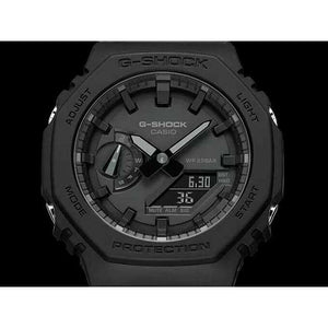 ROOK JAPAN:CASIO G-SHOCK CASIOAK CARBON CORE GUARD ANALOG DIGITAL ALL BLACK MEN WATCH GA-2100-1A1,JDM Watch,Casio G-Shock