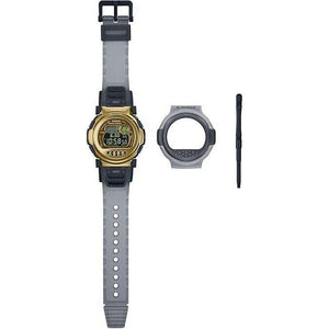 ROOK JAPAN:CASIO G-SHOCK BLUETOOTH INTERCHANGEABLE BEZEL GREY & GOLD MEN WATCH G-B001MVB-8JR,JDM Watch,Casio G-Shock