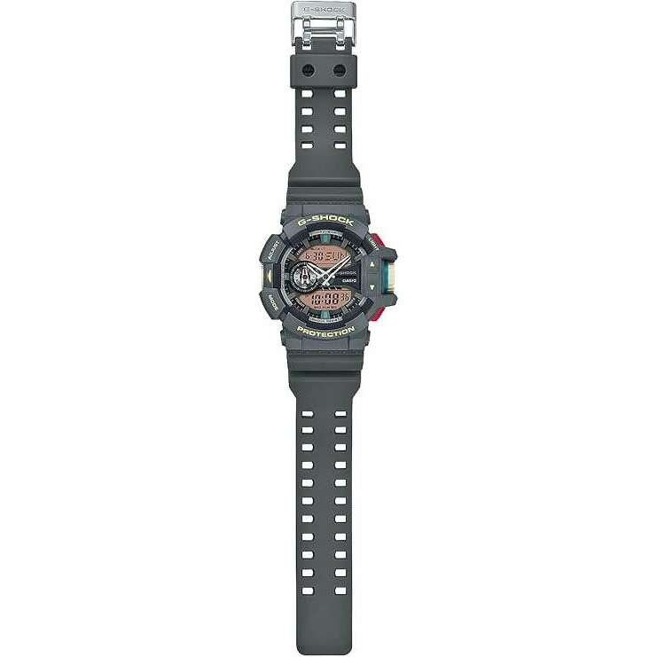 ROOK JAPAN:CASIO G-SHOCK VINTAGE PRODUCT COLORS DAY-DATE ANALOG DIGITAL DIAL GREY MEN WATCH GA-400PC-8AJF,JDM Watch,Casio G-Shock