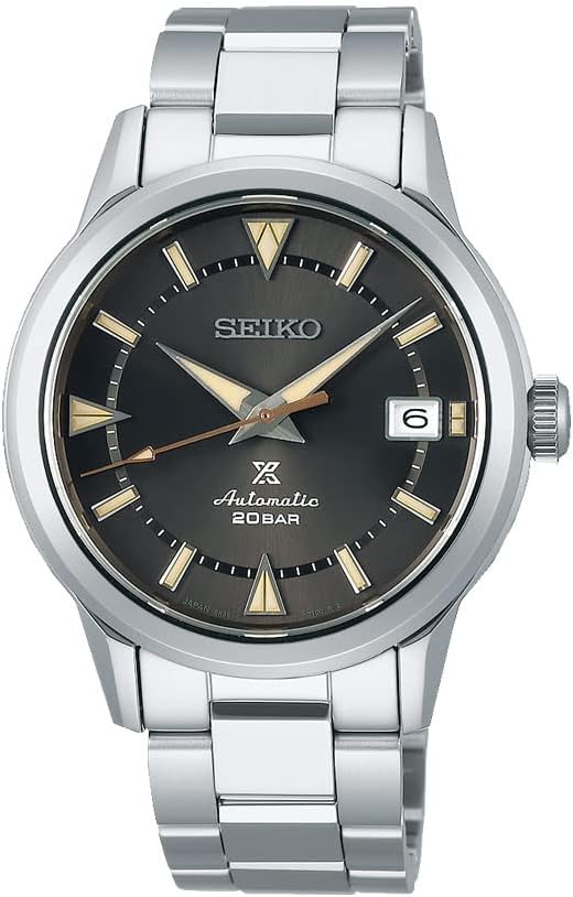 SEIKO PROSPEX AUTOMATIC BLACK DIAL SILVER MEN WATCH SBDC147