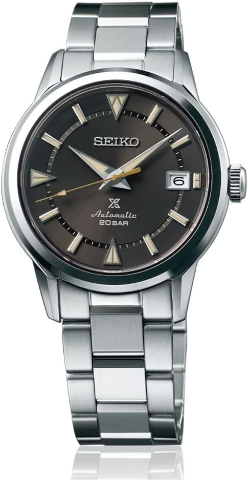 SEIKO PROSPEX AUTOMATIC BLACK DIAL SILVER MEN WATCH SBDC147