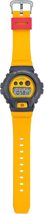 CASIO G-SHOCK MID-SIZE MODEL YELLOW & GREY DIGITAL LADIES WATCH GMD-S6900Y-9JF