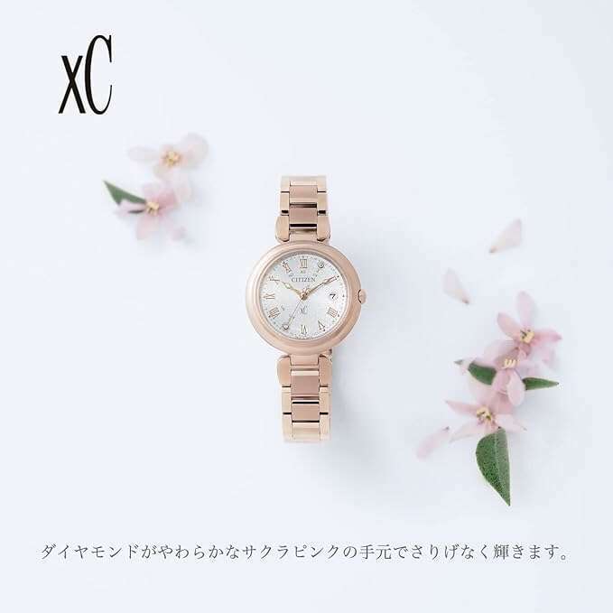 ROOK JAPAN:CITIZEN XC "NEW TIME, NEW ME" MODEL SAKURA PINK STRAP LADIES WATCH (1800 LIMITED) ES9464-52B,JDM Watch,Citizen xC