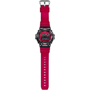 ROOK JAPAN:CASIO G-SHOCK METAL COVERED DIGITAL RED & BLACK MEN WATCH GM-6900B-4JF,JDM Watch,Casio G-Shock