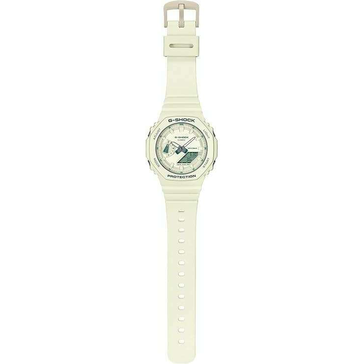 ROOK JAPAN:CASIO G-SHOCK MID-SIZE MODEL ANALOG DIGITAL WHITE & GREEN LADIES WATCH GMA-S2100GA-7AJF,JDM Watch,Casio G-Shock