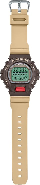 CASIO G-SHOCK VINTAGE PRODUCT COLORS SEPIA & BEIGE DIGITAL MEN WATCH DW-6600PC-5JF