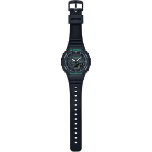 ROOK JAPAN:CASIO G-SHOCK MID-SIZE MODEL ANALOG DIGITAL BLACK & GREEN LADIES WATCH GMA-S2100GA-1AJF,JDM Watch,Casio G-Shock