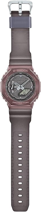 CASIO G-SHOCK MIDNIGHT FOG SERIES METAL COVERED BROWN MEN WATCH GM-2100MF-5AJF