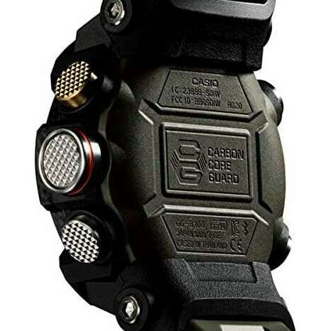 ROOK JAPAN:CASIO G-SHOCK BLUETOOTH CARBON CORE GUARD BLACK MILITARY MEN WATCH GG-B100-1A,JDM Watch,Casio G-Shock