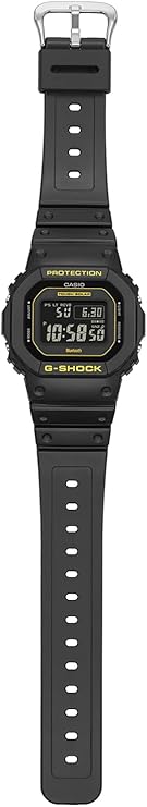 CASIO G-SHOCK CAUTION YELLOW SERIES DAY-DATE DIGITAL BLACK MEN WATCH GW-B5600CY-1JF