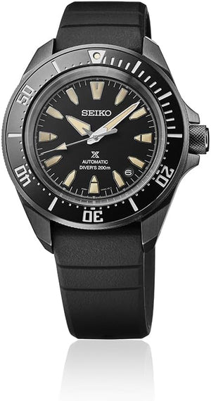 SEIKO PROSPEX SAMURAI DIVER SCUBA MECHANICAL AUTOMATIC BLACK MEN WATCH SBDY133