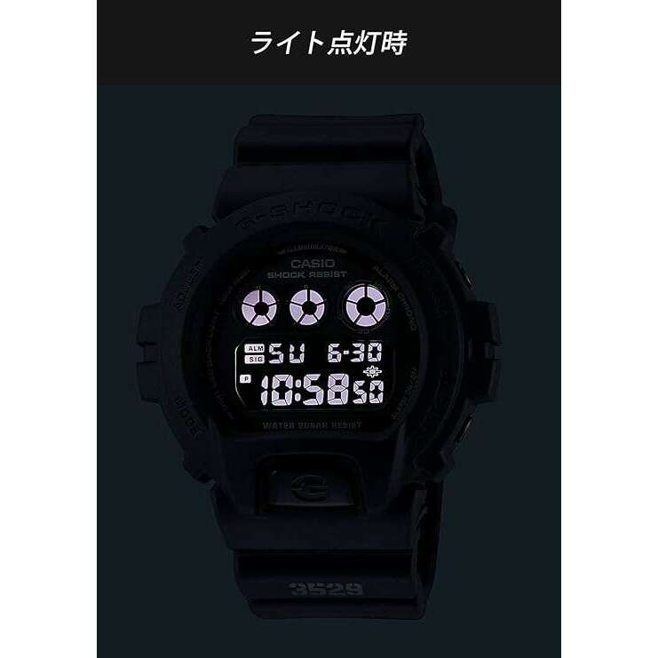 ROOK JAPAN:CASIO G-SHOCK DAY-DATE DIGITAL DIAL RESIN STRAP BLACK & RED MEN WATCH DW-6900UMS-1JF,JDM Watch,Casio G-Shock