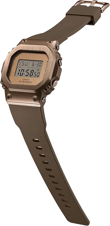 CASIO G-SHOCK MID-SIZE MODEL METAL COVERED DIGITAL BRONZE UNISEX WATCH GM-S5600BR-5JF