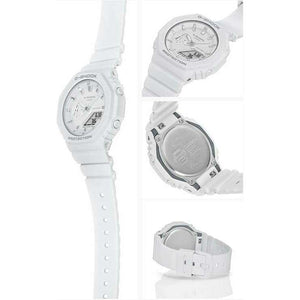 ROOK JAPAN:CASIO G-SHOCK DAY-DATE MID-SIZE MODEL RUBBER STRAP ALL WHITE MEN WATCH GMA-S2100-7AJF,JDM Watch,Casio G-Shock