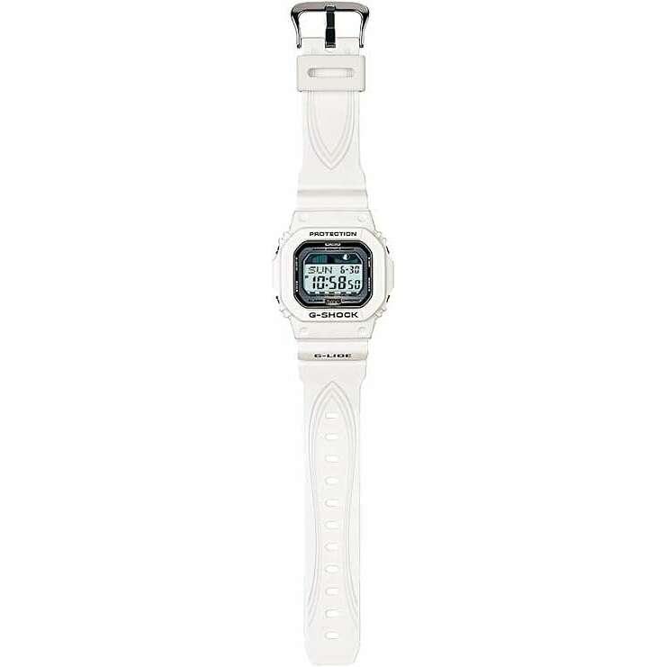 ROOK JAPAN:CASIO G-SHOCK G-LIDE TIDE GRAPH WHITE RUBBER STRAP DIGITAL DIAL MEN WATCH GLX-5600-7JF,JDM Watch,Casio G-Shock