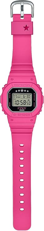 CASIO G-SHOCK ITZY COLLABORATION MODEL DIGITAL FUCHSIA PINK WATCH GMD-S5610IT-4AJR