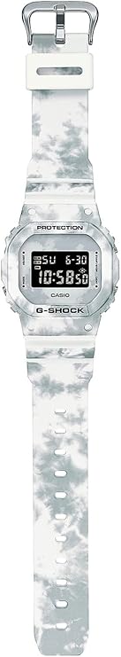 CASIO G-SHOCK GRUNGE SNOW CAMOUFLAGE DIGITAL WHITE MEN WATCH DW-5600GC-7JF