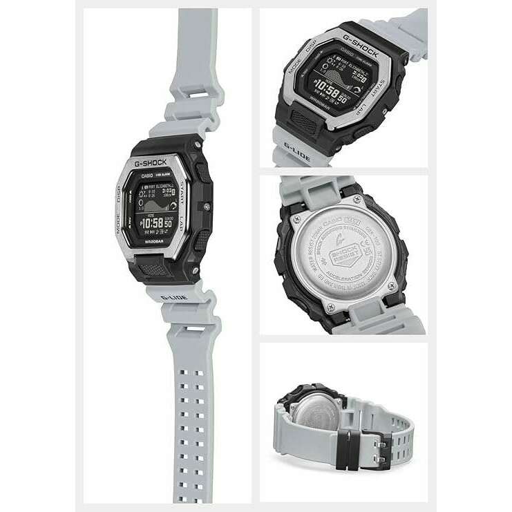 ROOK JAPAN:CASIO G-SHOCK G-LIDE BLUETOOTH DIGITAL DIAL BLACK & GREY MEN WATCH GBX-100TT-8JF,JDM Watch,Casio G-Shock