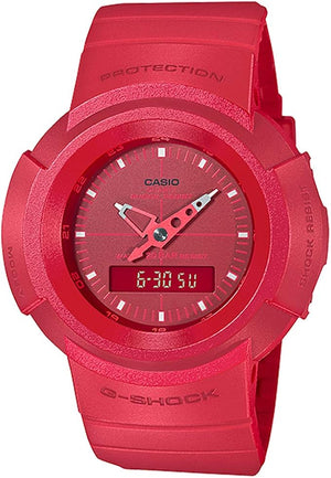 CASIO G-SHOCK AW500 FIRST ANALOG RE-EDITION RED ANALOG DIGITAL MEN WATCH AW-500BB-4E