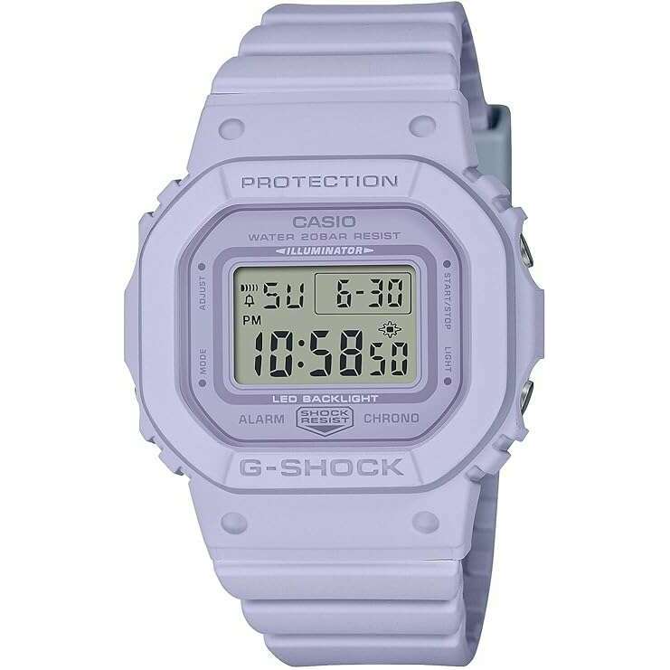 ROOK JAPAN:CASIO G-SHOCK MID-SIZE MODEL PURPLE RESIN STRAP DIGITAL DIAL LADIES WATCH GMD-S5600BA-6JF,JDM Watch,Casio G-Shock