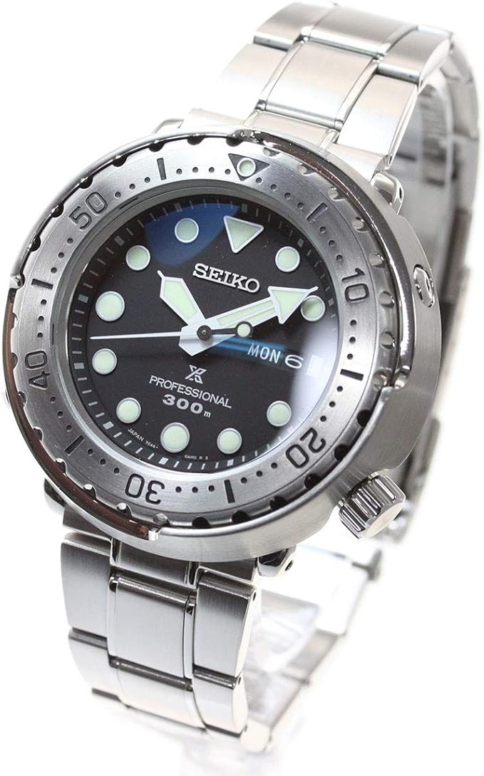 SEIKO PROSPEX MARINEMASTER PROFESSIONAL DIVER'S SILVER MEN WATCH SBBN049