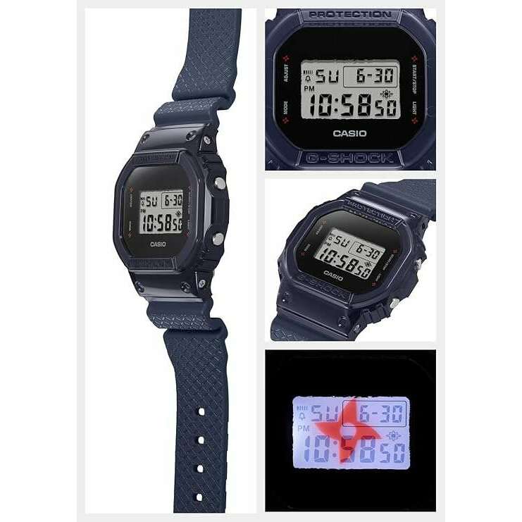 ROOK JAPAN:CASIO G-SHOCK NINJA DESIGN LIMITED MODEL DIGITAL DIAL NAVY BLUE MEN WATCH DW-5600NNJ-2JR,JDM Watch,Casio G-Shock