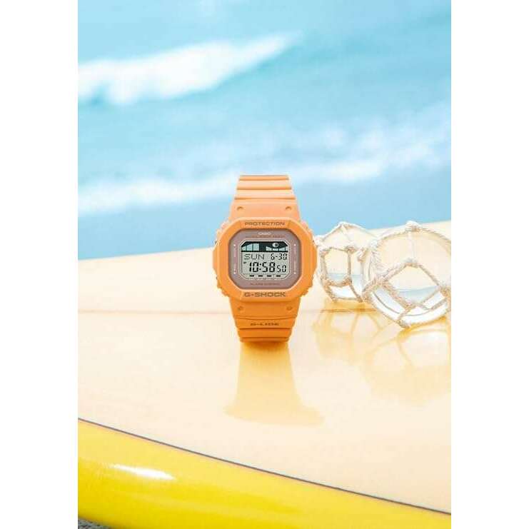 ROOK JAPAN:CASIO G-SHOCK G-LIDE MID-SIZE MODEL ORANGE RESIN STRAP DIGITAL UNISEX WATCH GLX-S5600-4JF,JDM Watch,Casio G-Shock