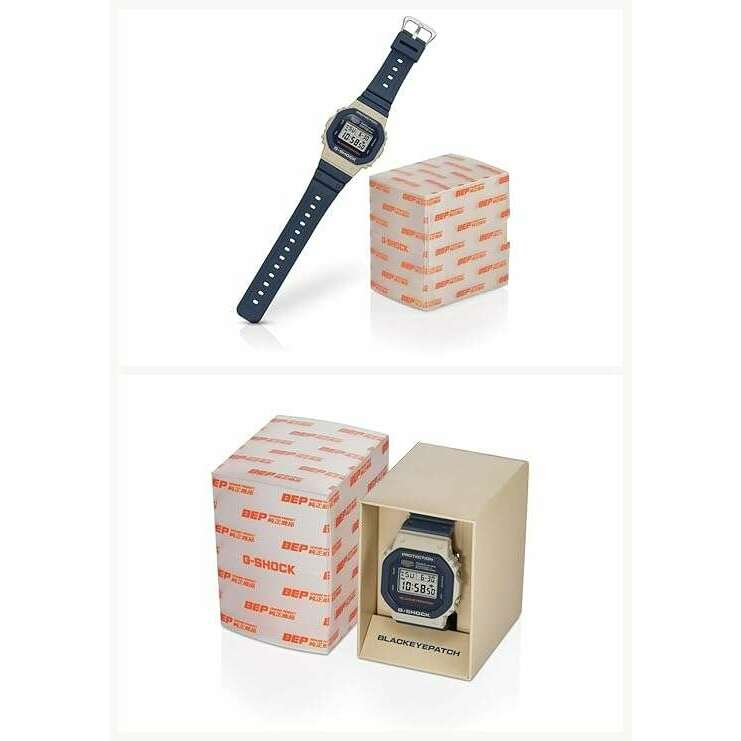 ROOK JAPAN:CASIO G-SHOCK BLACKEYEPATCH COLLAB MODEL NAVY BLUE & GREY MEN WATCH DW-5610BEP-2JR,JDM Watch,Casio G-Shock