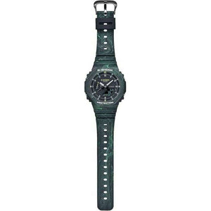 ROOK JAPAN:CASIO G-SHOCK MYSTIC FOREST SERIES ANALOG DIGITAL GREEN MEN WATCH GA-2100FR-3AJF,JDM Watch,Casio G-Shock