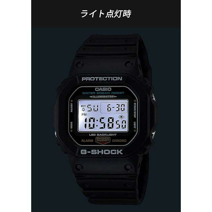 ROOK JAPAN:CASIO G-SHOCK DAY-DATE BLACK RUBBER STRAP MEN DIGITAL DIAL WATCH DW-5600UE-1JF,JDM Watch,Casio G-Shock