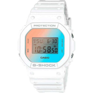 ROOK JAPAN:CASIO G-SHOCK BEACH TIME LAPSE SERIES WHITE RUBBER STRAP MEN WATCH DW-5600TL-7JF,JDM Watch,Casio G-Shock