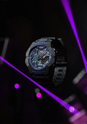 CASIO G-SHOCK BLUETOOTH DAY-DATE ANALOG DIGITAL BLACK MEN WATCH GA-B001CBR-1AJF