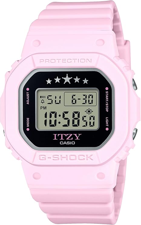 CASIO G-SHOCK ITZY COLLABORATION MODEL DIGITAL LIGHT PINK LADIES WATCH GMD-S5610IT-4BJR