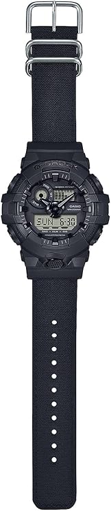 CASIO G-SHOCK UTILITY BLACK SERIES CORDURA ECO FABRIC STRAP MEN WATCH GA-700BCE-1AJF