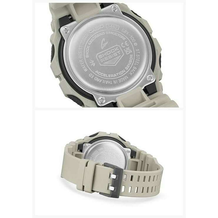 ROOK JAPAN:CASIO G-SHOCK G-LIDE BLUETOOTH DIGITAL DIAL BEIGE MEN WATCH GBX-100-8JF,JDM Watch,Casio G-Shock