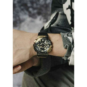 ROOK JAPAN:CASIO G-SHOCK 40TH ANNIVERSARY ADVENTURER'S STONE BLACK & GOLD MEN WATCH GM-114GEM-1A9JR,JDM Watch,Casio G-Shock