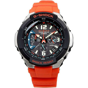 ROOK JAPAN:CASIO G-SHOCK SKY COCKPIT RADIO SOLAR ANALOG DIGITAL ORANGE MEN WATCH GW-3000M-4A,JDM Watch,Casio G-Shock