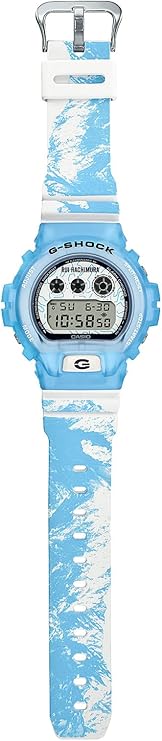 CASIO G-SHOCK RUI HACHIMURA SIGNATURE DIGITAL WHITE & BLUE MEN WATCH DW-6900RH-2JR