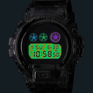 ROOK JAPAN:CASIO G-SHOCK DW6900 25TH ANNIVERSARY MODEL CLEAR STRAP DIGITAL MEN WATCH DW-6900SP-7JR,JDM Watch,Casio G-Shock