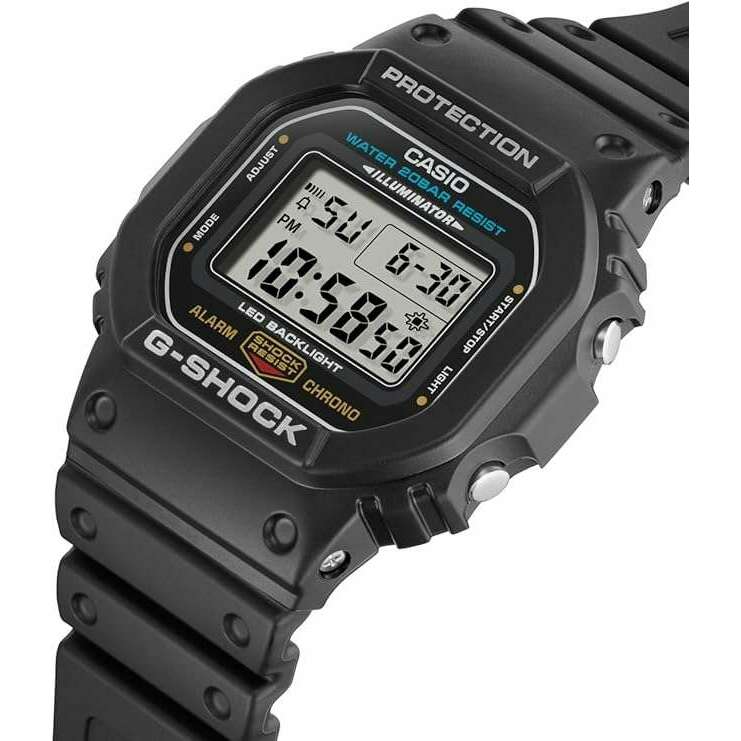 ROOK JAPAN:CASIO G-SHOCK DAY-DATE BLACK RUBBER STRAP MEN DIGITAL DIAL WATCH DW-5600UE-1JF,JDM Watch,Casio G-Shock