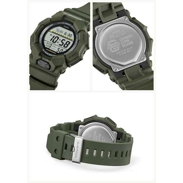 ROOK JAPAN:CASIO G-SHOCK LONGLIFE BATTERY KHAKI RESIN STRAP DIGITAL DIAL MEN WATCH GD-010-3JF,JDM Watch,Casio G-Shock