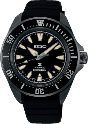 SEIKO PROSPEX SAMURAI DIVER SCUBA MECHANICAL AUTOMATIC BLACK MEN WATCH SBDY133