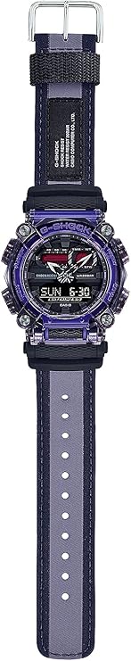 CASIO G-SHOCK ANALOG DIGITAL PURPLE & BLACK MEN WATCH GA-900TS-6AJF