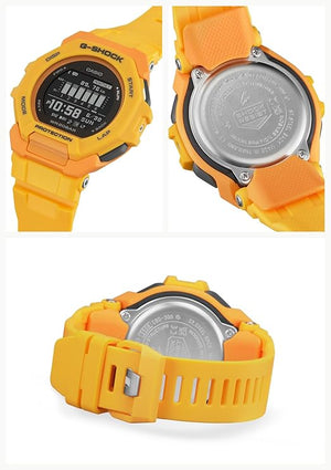 CASIO G-SHOCK G-SQUAD BLUETOOTH DAY-DATE DIGITAL YELLOW MEN WATCH GBD-300-9JF