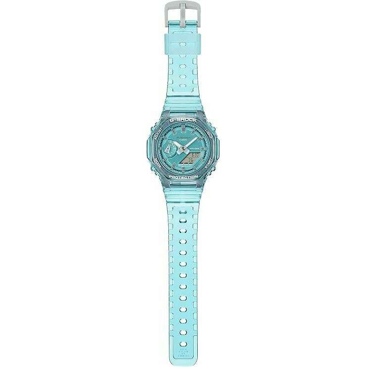 ROOK JAPAN:CASIO G-SHOCK MID-SIZE MODEL BLUE SKELETON LADIES WATCH GMA-S2100SK-2AJF,JDM Watch,Casio G-Shock