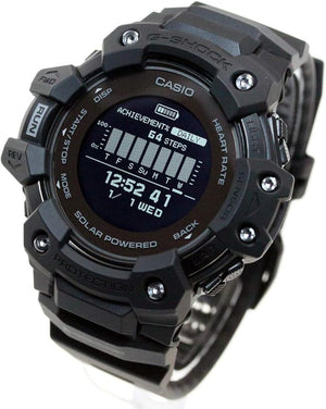 CASIO G-SHOCK G-SQUAD BLACK DIGITAL MEN WATCH GBD-H1000-1JR