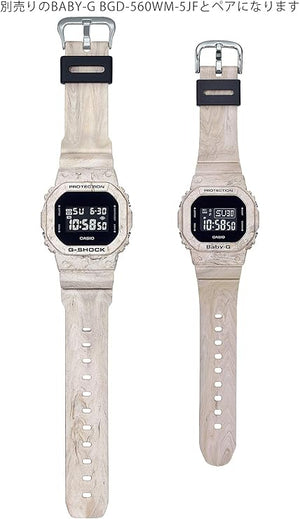 CASIO G-SHOCK EARTH TONED COLOR SERIES DIGITAL BEIGE MEN WATCH DW-5600WM-5JF