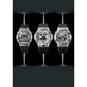 ROOK JAPAN:CASIO G-SHOCK CAMOUFLAGE SKELETON SERIES BLACK ANALOG DIGITAL MEN WATCH GA-100SKC-1AJF,JDM Watch,Casio G-Shock