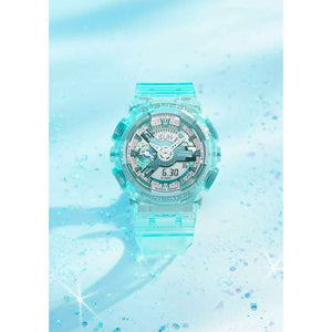 ROOK JAPAN:CASIO G-SHOCK WEB-EXCLUSIVE ANALOG DIGITAL BLUE GREEN LADIES WATCH GMA-S110VW-2AJF,JDM Watch,Casio G-Shock